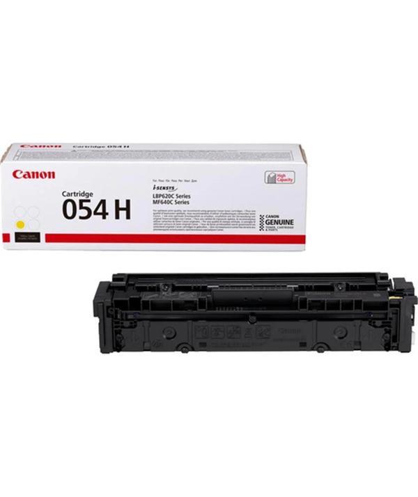 Canon CRG-054H Y Yellow Sarı Yüksek Kapasiteli Toner MF645 - Image 1