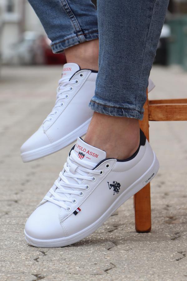 U.S. Polo Assn. Franco Cilt Unisex Sneaker Ayakkabı - Image 1