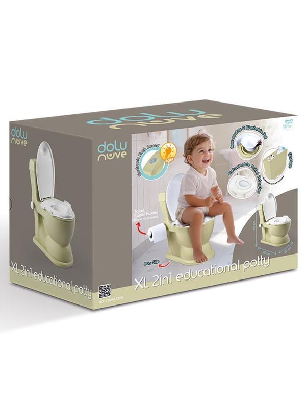 Dolu Nuve Eğitici Lazımlık Tuvaletim - YeşilStandart - Image 1