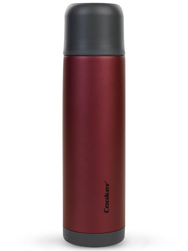 Cooker Çelik Termos 0,75 lt - KırmızıStandart - Image 1