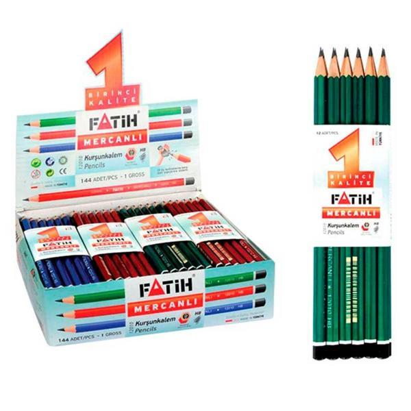 Fatih Mercanlı Kurşun Kalem HB 12010 Fa12010kl00 (12 Li Paket) - Image 1