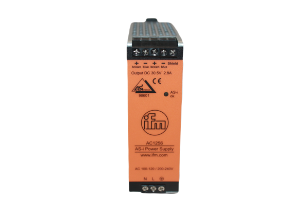 IFM AC1256 AS-Interface Güç Kaynağı 30.5V 2.8A – Endüstriyel Otomasyon İçin Orijinal DIN Ray Montajlı PSU - Image 1