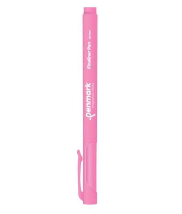 Penmark Fineliner İnce Uçlu Kalem 0,6 Pembe - 3 adet - Image 1