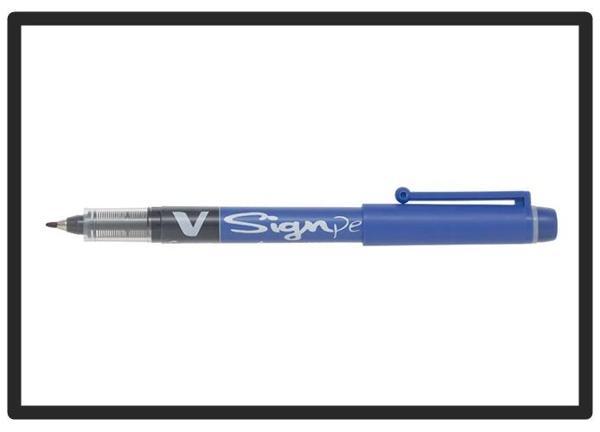 Pilot Sign Pen İmza Kalemi Mavi - 3 adet - Image 1