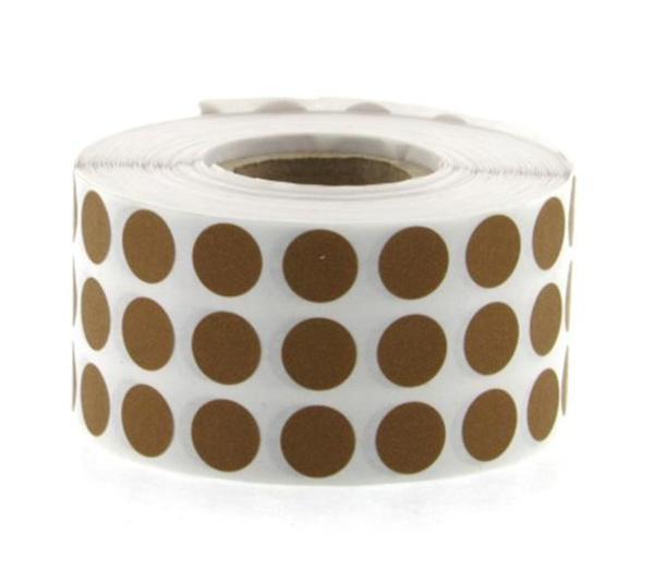 Tanex Nokta Etiket 10Mm 1cm 5000Li Kraft - 2 adet - Image 1