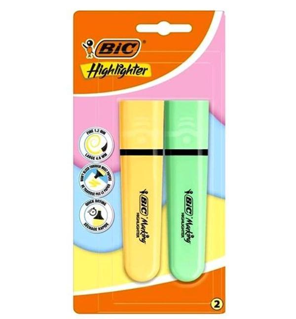 Bic Fosforlu Kalem Seti Pastel 4.6Mm 2Li - Image 1