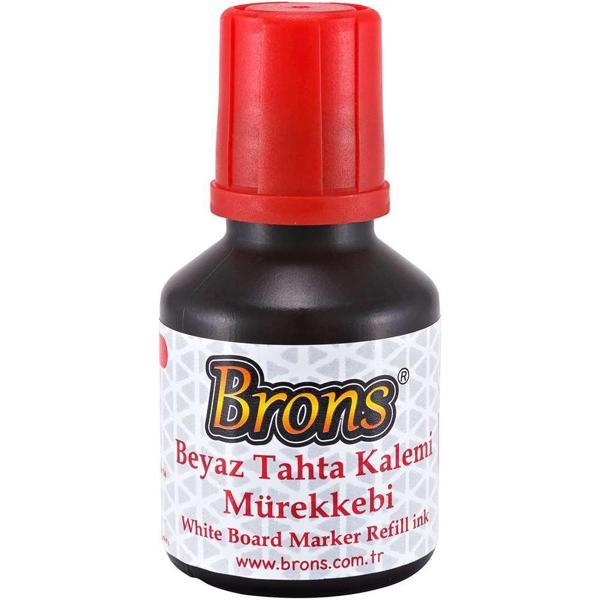 Brons Tahta Kalemi Mürekkebi 30 Cc Kırmızı - 2 adet - Image 1
