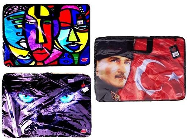 Stilo Desenli Proje Çantası Kumaş 35X50 Sit-Prc-0005 Karışık - 1 adet - Image 1