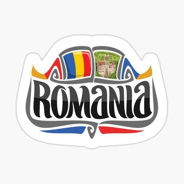 Romanya Rumen Çıkartması Sticker Etiket 19CM - Image 1