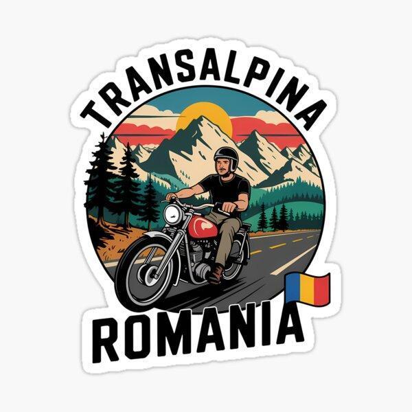 Transalpina Romania Retro Etiket Sticker yapıştırma 19CM - Image 1