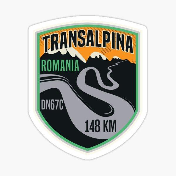 Transalpina, Romania Romanya Sticker 19CM Etiket - Image 1