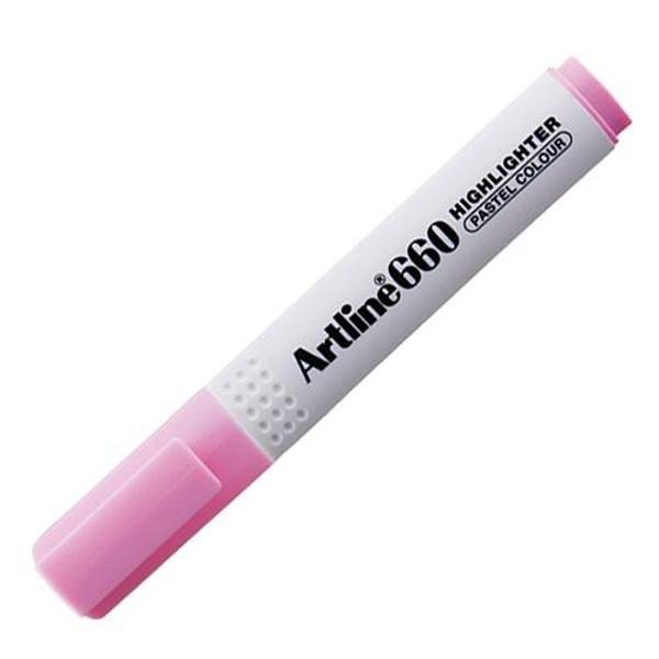 Artline Fosforlu Kalem 1,0Mm Pastel Pembe - 3 adet - Image 1