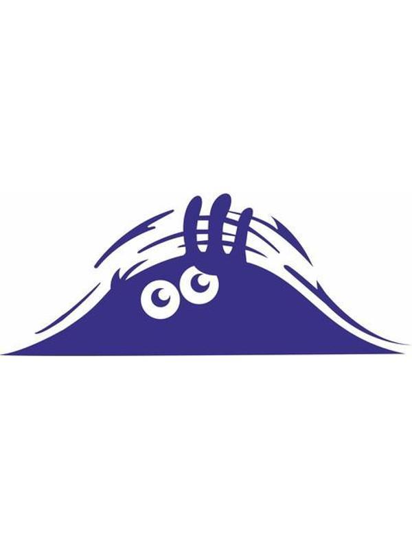 Bagajdan Bakan Gölge Göz Gözler MAvi Renk Sticker 20 CM - Image 1