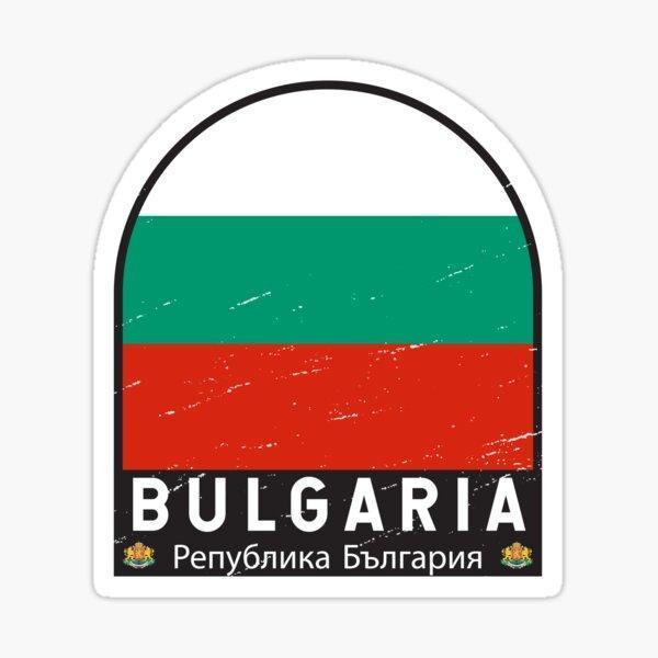 Bulgaristan Bayrağı Amblemi Araba Sticker Yapıştırma 19CM - Image 1