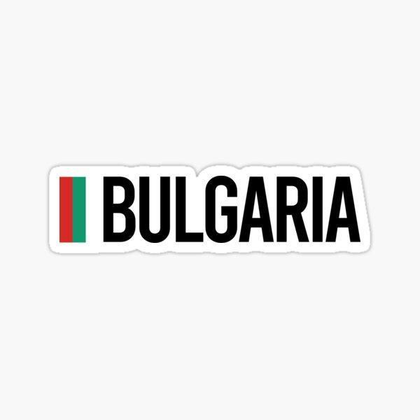 Bulgaristan Bulgar Minimal Tasarım Sticker Araba Etiket 19CM - Image 1