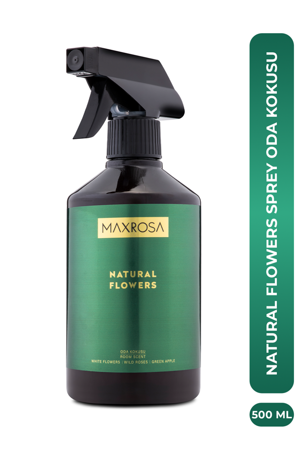 Maxrosa Natural Flower Room Spray Oda Koku Spreyi 500 ml - Image 1