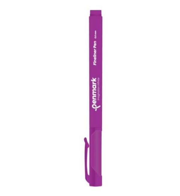 Penmark Fineliner İnce Uçlu Kalem 0,6 Magenta - 3 adet - Image 1