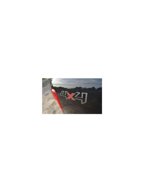 Off Road Ranger 4x4 Sticker 2 Adet Gri Renk - Image 1