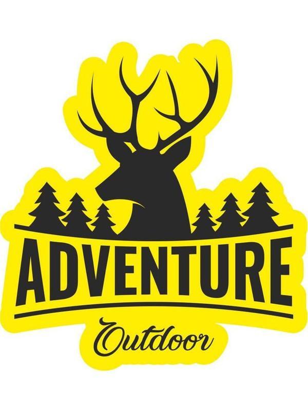 Outdoor Adventure Sticker Sticker 19CM - Image 1