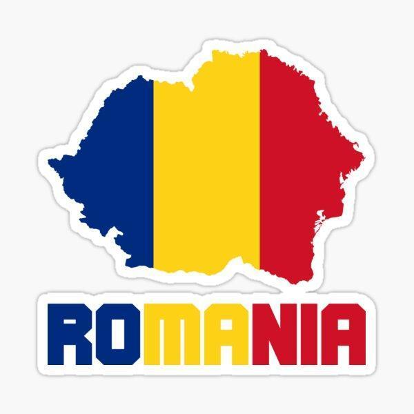 Romanya çıkartması Araba Sticker Etiket yapıştırması 19CM - Image 1
