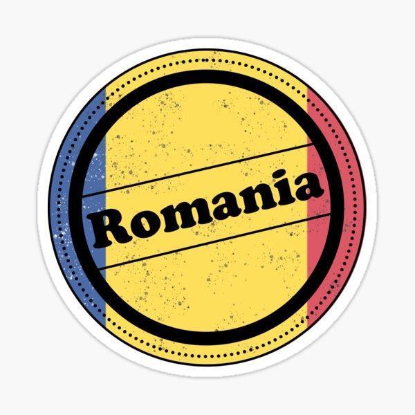 Romanya Pul Etiketi Sticker Yapıştırma 19CM - Image 1