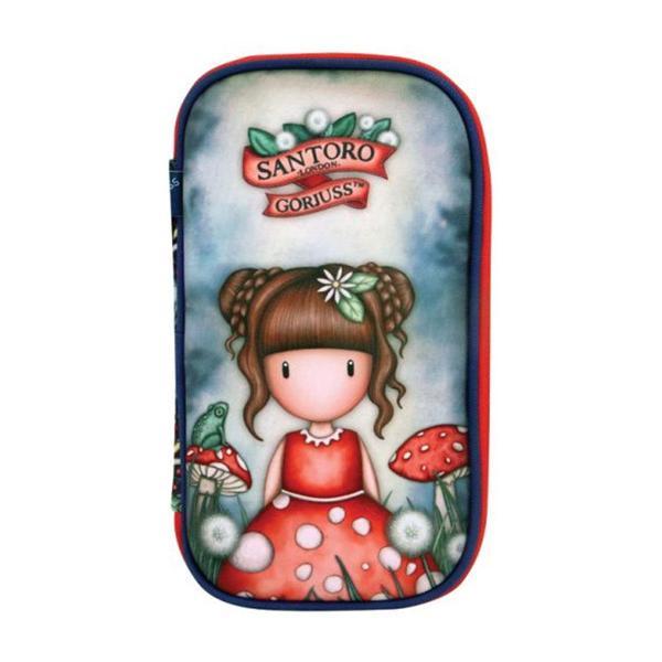 Santoro Gorjuss Little Mushroom Oval İçi Dolu Kalem Çantası 1046GJ23 - Image 1