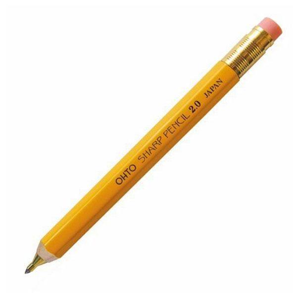 Ohto Wooden Versatil Kalem 2.0mm Sarı APS-680E - Image 1