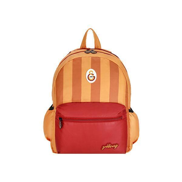 Galatasaray Sarı Çubuklu Paraşüt Kumaş Sırt Çantası 25513 - Image 1