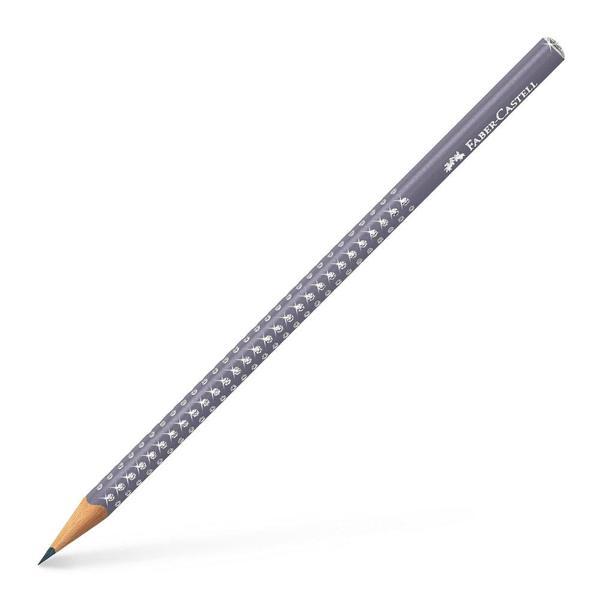 Faber Castell Grip 2021 Sparkle Pearl Kurşun Kalem Gri 118235 - Image 1