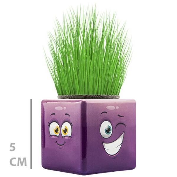 Çim Adam Mini Küp Emoji Figürlü 1 Adet - Image 1