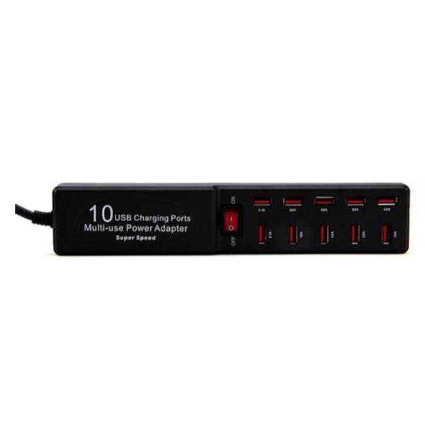 10 Portlu USB Şarj Adaptörü - Image 1