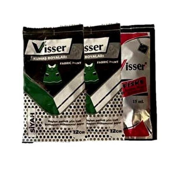 Toz Kumaş Boyası Mavi 12 gr - 4 adet - Image 1