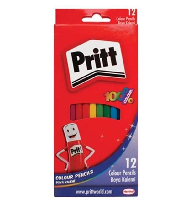 Pritt Kuru Boya Kalemi 12Li - 2 kutu - Image 1