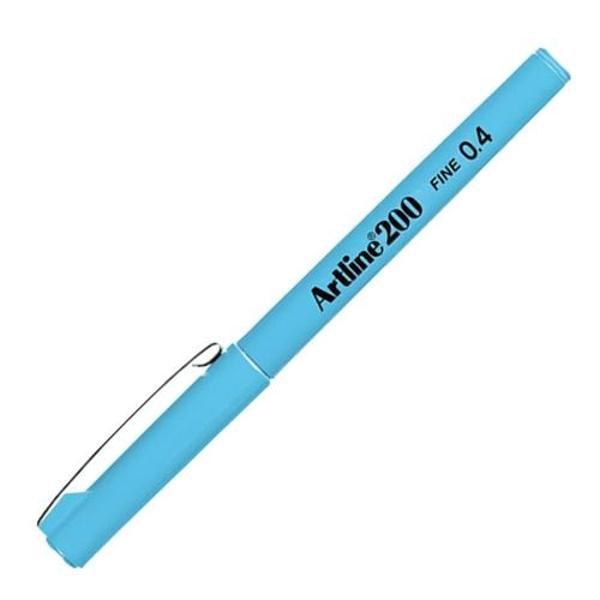 Artline Fineliner İnce Uçlu Kalem 0,4 Açık Mavi - 2 adet - Image 1