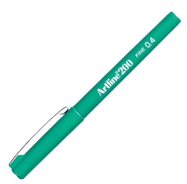 Artline Fineliner İnce Uçlu Kalem 0,4 Koyu Yeşil - 2 adet - Image 1