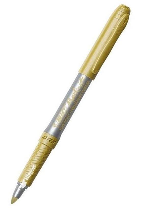 Bic İntensiv Metalik Markör Altın - 3 adet - Image 1