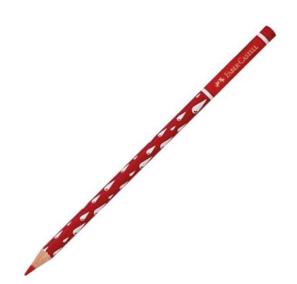 Faber Castell Başlık Kalemi Kırmızı Kalem Damlalı - 4 adet - Image 1