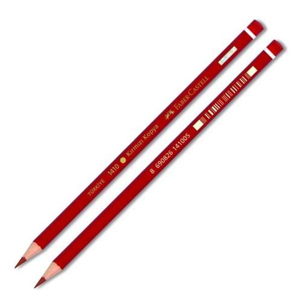 Faber Castell Kopya Kalemi Kırmızı Başlık - 5 adet - Image 1