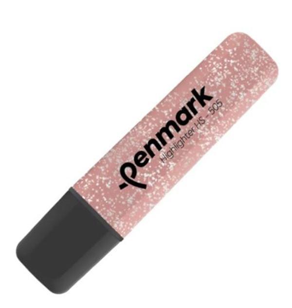 Penmark Metalik Simli Fosforlu Kalem Bronz - 3 adet - Image 1