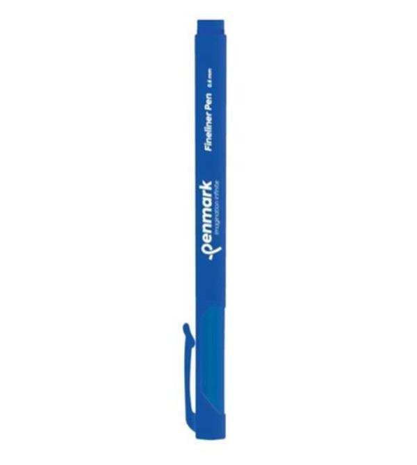 Penmark Fineliner İnce Uçlu Kalem 0,6 Mavi - 3 adet - Image 1