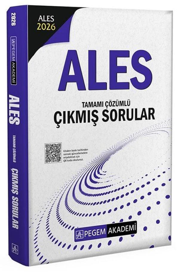 Pegem 2026 ALES Çıkmış Sorular Çözümlü Pegem Akademi Yayınları - Pegem Akademi Yayıncılık - Image 1