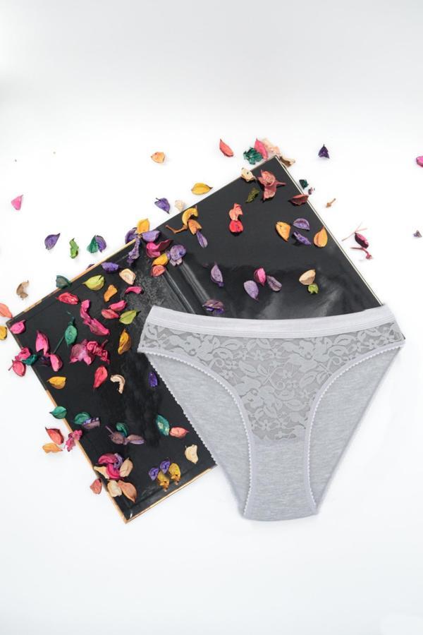 Tutku Ön Dantelli Bikini Slip - Image 1