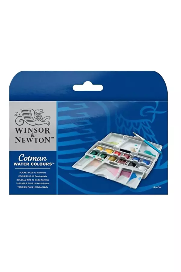 Cotman 12 Renk Tablet Suluboya - Image 1
