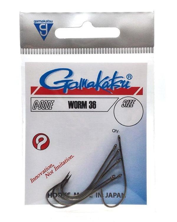 Gamakatsu Worm 36 Tırnaklı Olta İğnesi NO:2 - Image 1