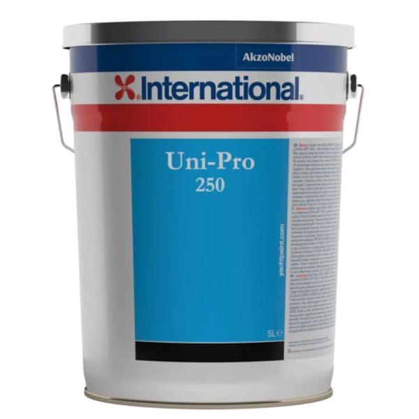 INTERNATIONAL UNİ-PRO 250 5L BEYAZ ZEHİRLİ BOYA TEKNE YAT ANTIFOULING - Image 1