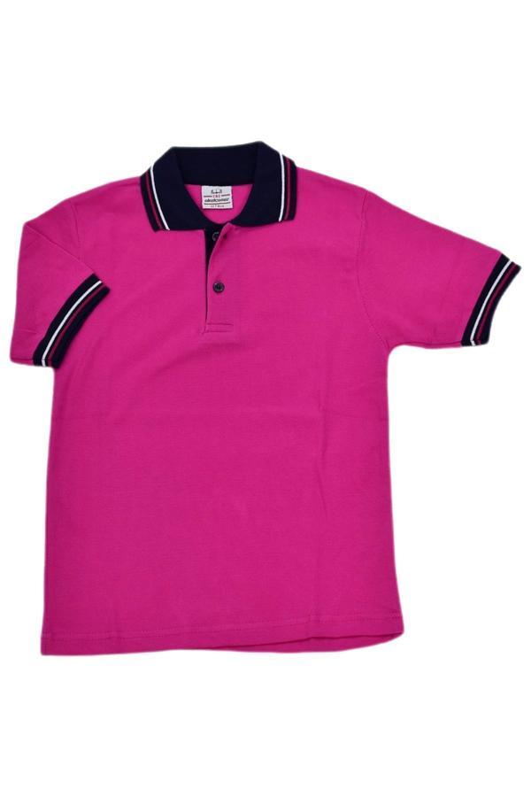 Kolej Polo Yaka Fuşya BGL-F02 - Image 1