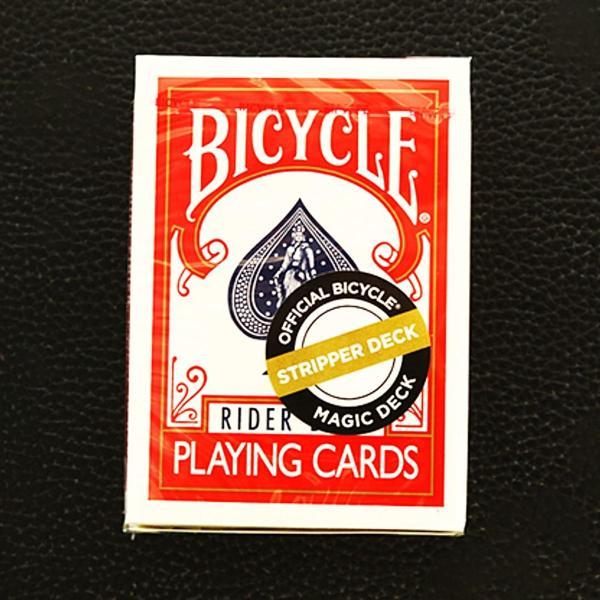Bicycle Rider Back Stripper Deck Red Kırmızı Hileli Kesik Uçlu Oyun Kağıdı iskambil Kartları Destesi - Image 1