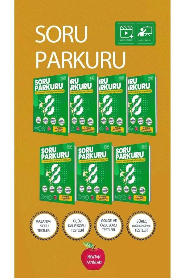 Newton Yayınları  8.Sınıf Soru Parkuru T.C. İnkılap Tarihi Set Yeni - Newton Yayınları - Image 1