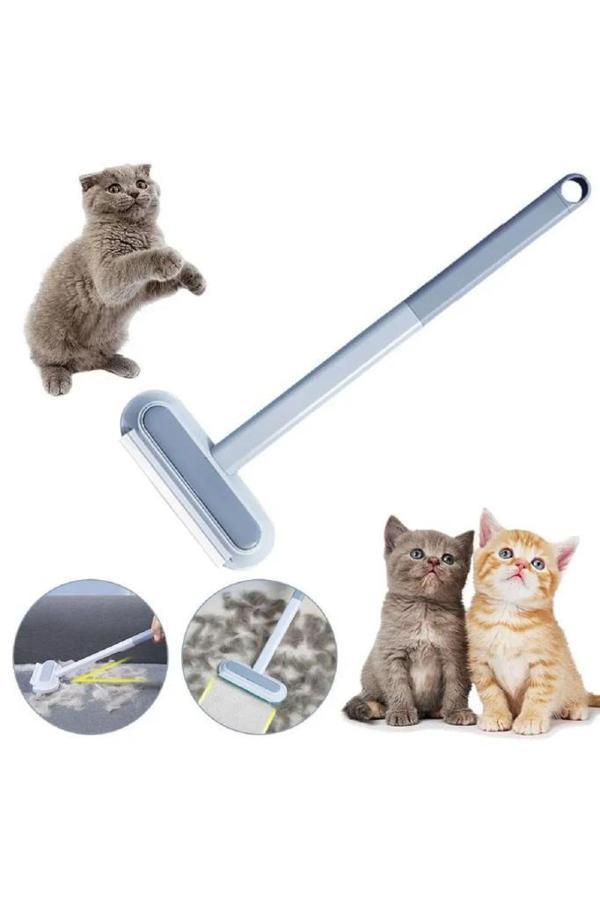 4 in 1 Kedi Köpek Tüy Toplayıcı Fırça Halı Kumaş Koltuk Kıl Toz Pencere Temizleme Fırçası Silecek - Image 1