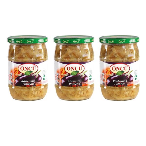 Öncü Közlenmiş Patlıcan 650 gr x 3 Adet - Image 1